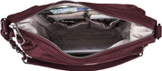 Travelon Anti-Theft Parkview Hobo Crossbody- Wine