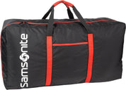 Samsonite Foldable Tote-A-Ton Duffel - Black/Red