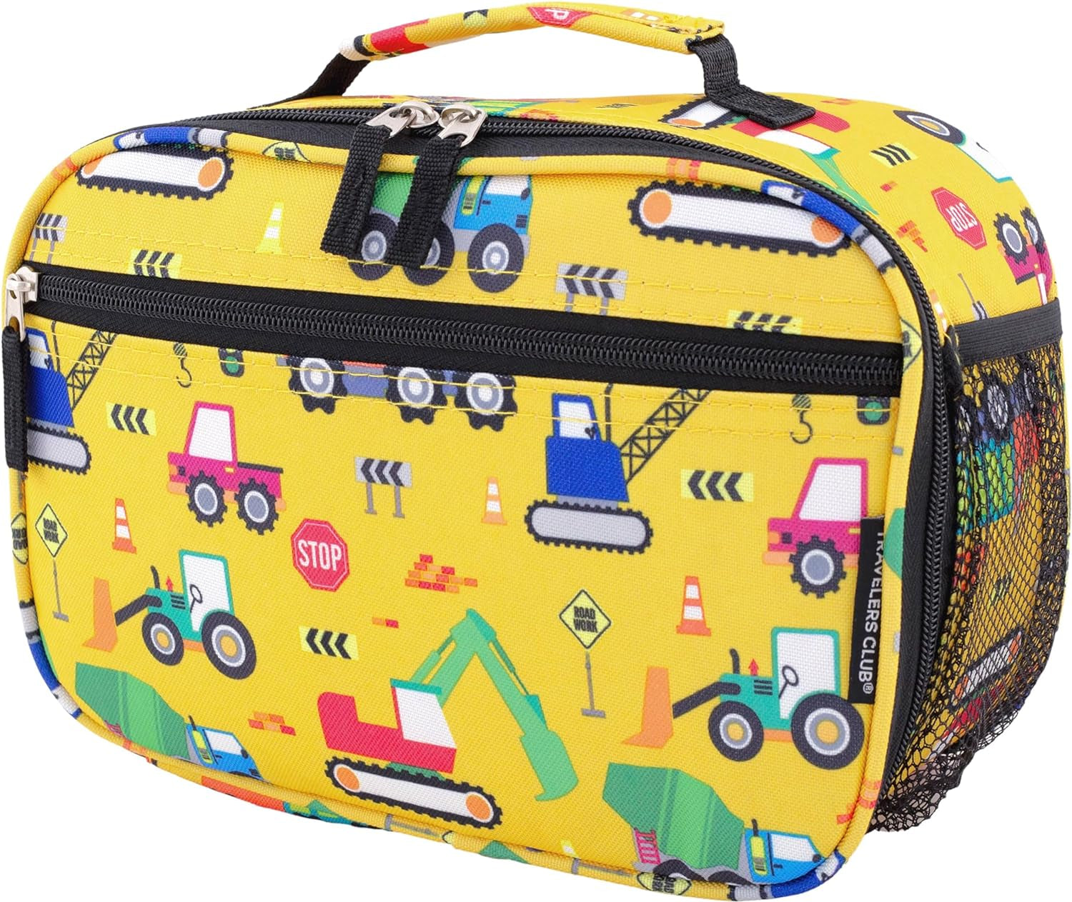 Travelers Club Kids 5 Piece Travel Luggage Set  - Yellow Cars