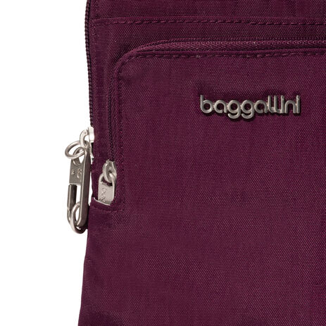 Baggallini Anti-theft Activity Crossbody - Mulberry