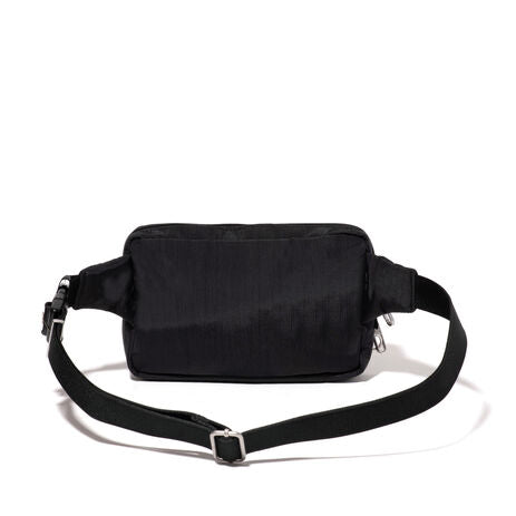 Baggallini Securtex Anti-Theft Belt Bag Sling - Black