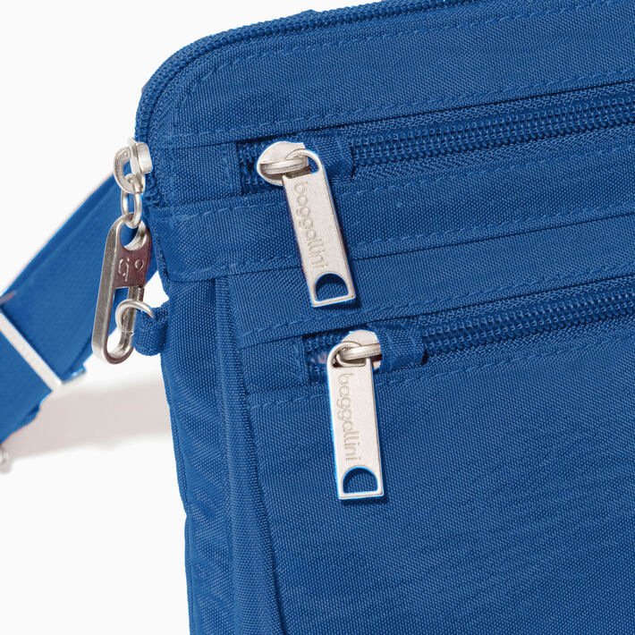 Baggallini Securtex Anti-Theft Crossbody - Lapis