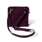 Baggallini Securtex Anti-Theft Crossbody - Mulberry