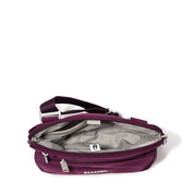 Baggallini Securtex Anti-Theft Crossbody - Mulberry