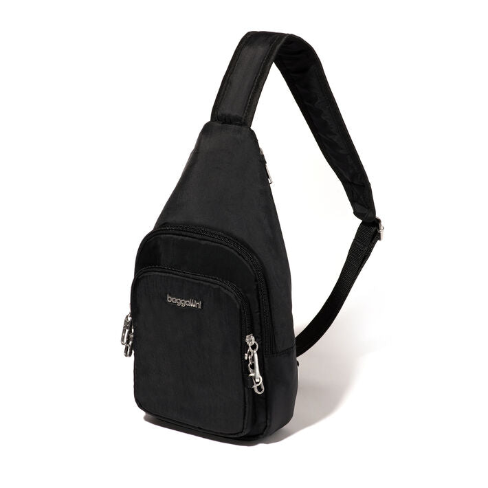 Baggallini Securtex Anti-Theft Daytripper Sling - Black