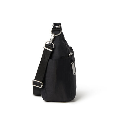 Baggallini Anti-theft Free Time Crossbody Black