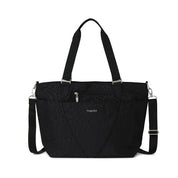 Baggallini Avenue Tote - Black Cheetah Emboss