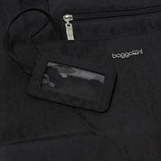 Baggallini Avenue Tote - Black Cheetah Emboss