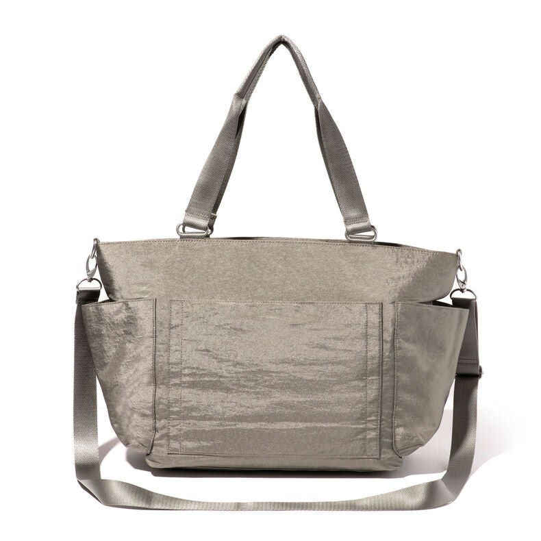 Baggallini Modern Avenue Tote - Sterling Shimmer