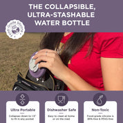 Hydaway Collapsible Water Bottle with Spout 25OZ -Twilight