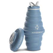 Hydaway Collapsible Water Bottle with Spout 25OZ - Blue Ice