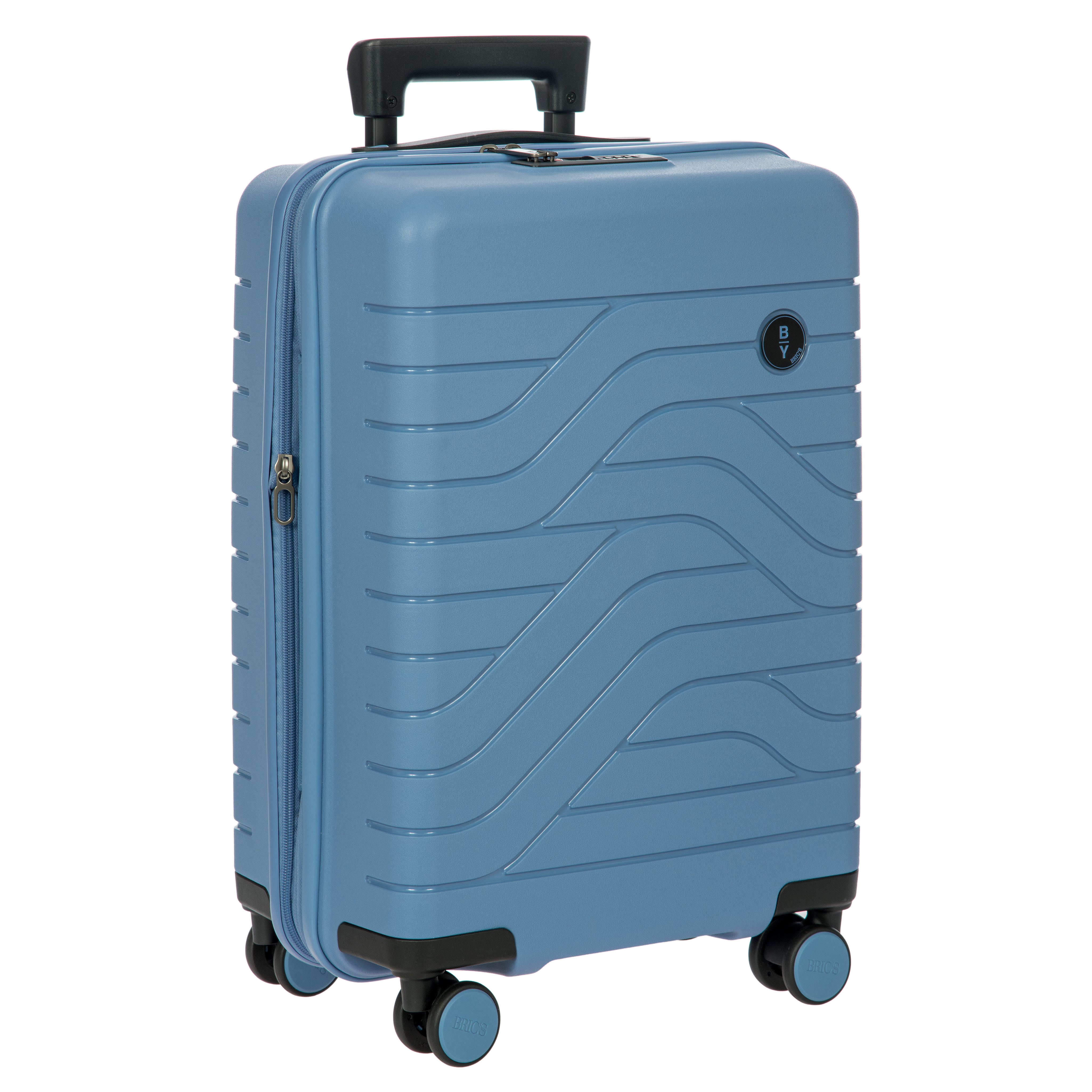 Bric's B|Y Ulisse 21" Expandable Spinner - Grey Blue