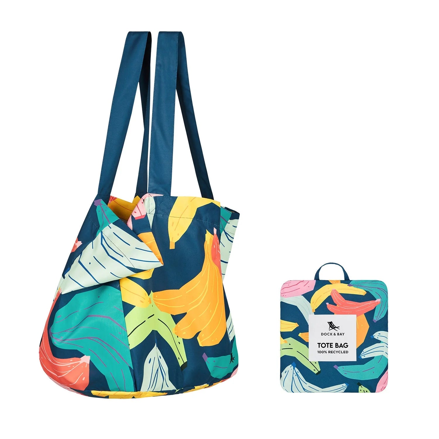 Dock & Bay Foldaway Tote Bag - Bananarama