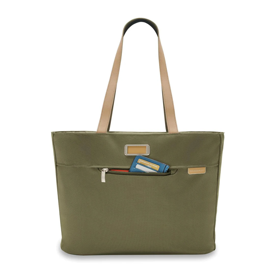 Briggs & Riley Baseline Traveler Tote - Olive