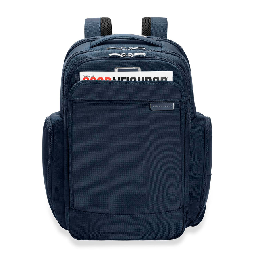 Briggs & Riley Baseline Traveler Backpack - Navy