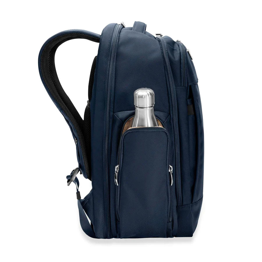 Briggs & Riley Baseline Traveler Backpack - Navy