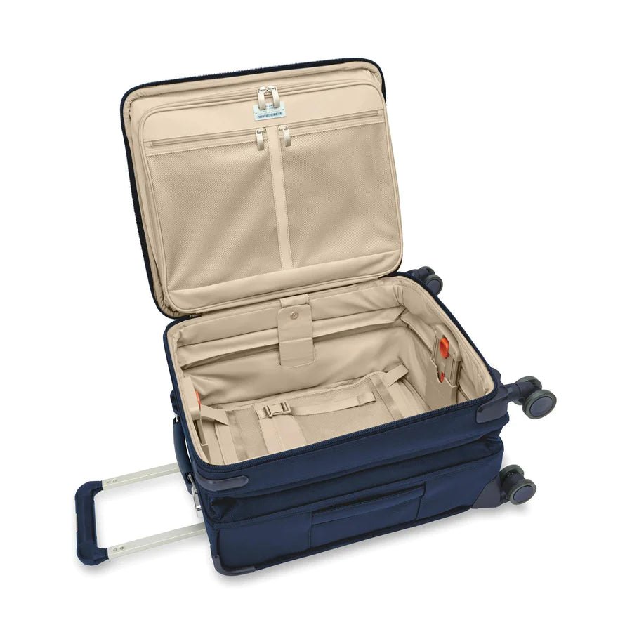 Briggs & Riley Baseline Global Carry On Spinner - Navy