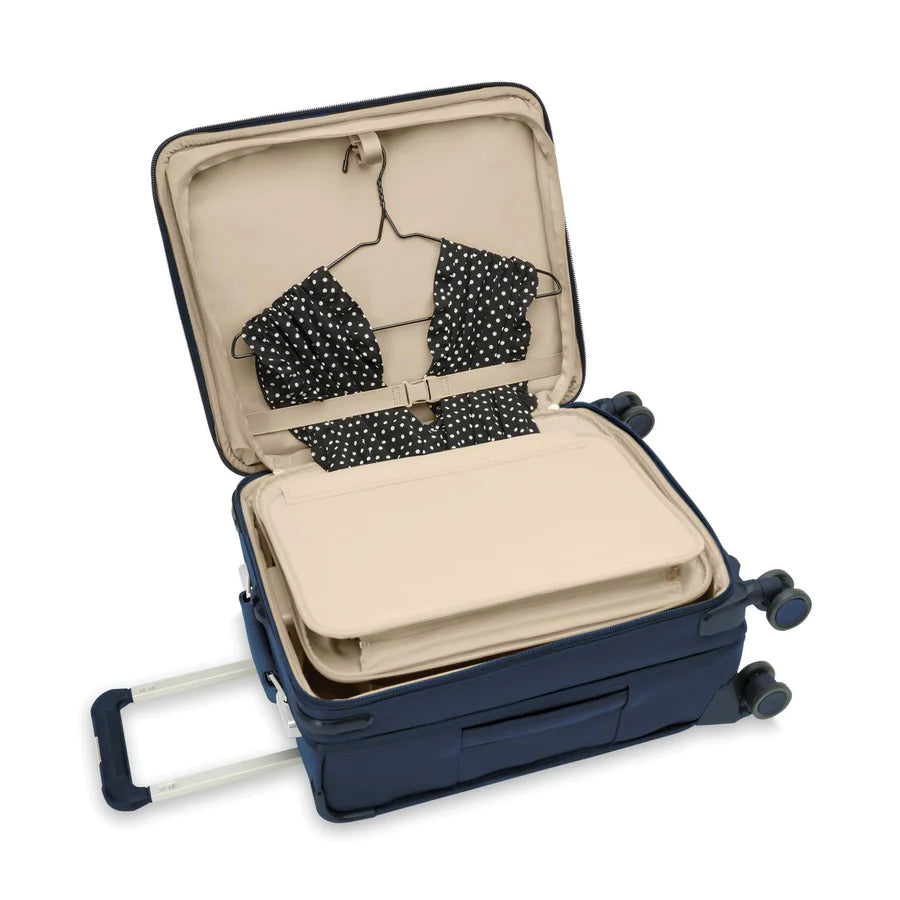 Briggs & Riley Baseline Global Carry On Spinner - Navy