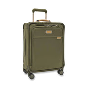 Briggs & Riley Baseline Global Carry On Spinner - Olive