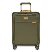 Briggs & Riley Baseline Global Carry On Spinner - Olive