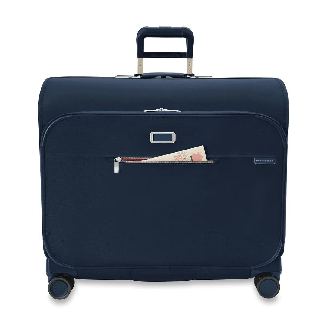 Briggs & Riley Baseline Deluxe Wardrobe Garment Bag Spinner - Navy