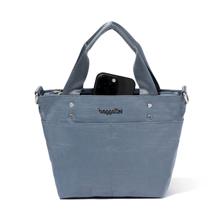 Baggallini Mini Carryall Tote - Mist