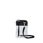 Baggallini Stadium Clear Bryant Crossbody - Black