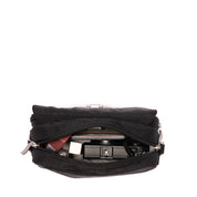 Baggallini Coastal Flip Lock Camera Bag Crossbody - Black