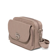 Baggallini Coastal Flip Lock Camera Bag Crossbody - Moonrock