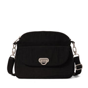 Baggallini Coastal Flip Lock Crossbody - Black