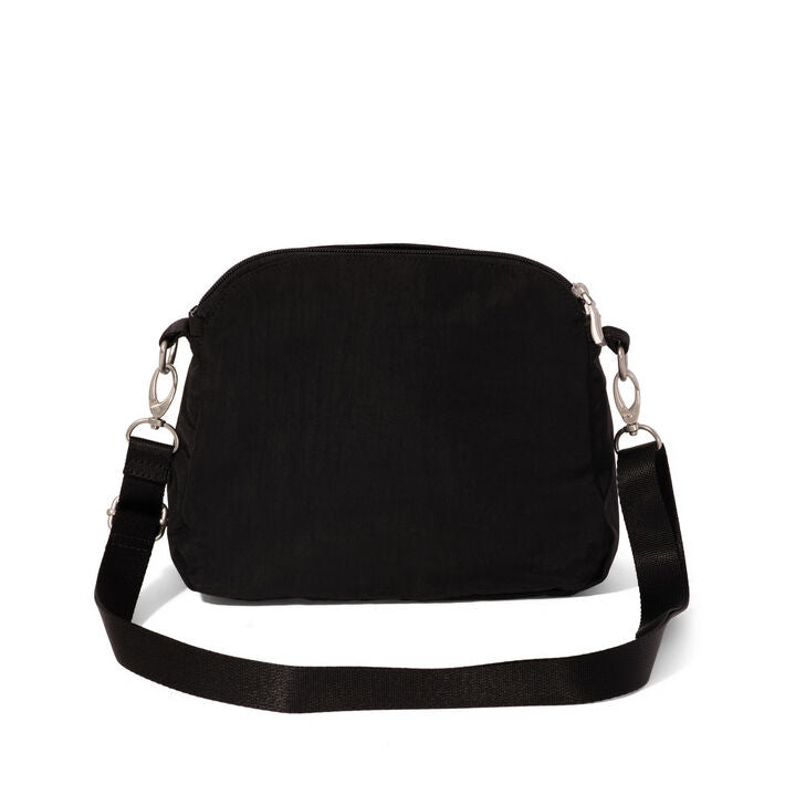 Baggallini Coastal Flip Lock Crossbody - Black