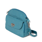 Baggallini Coastal Flip Lock Crossbody - Seaside Blue