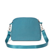 Baggallini Coastal Flip Lock Crossbody - Seaside Blue