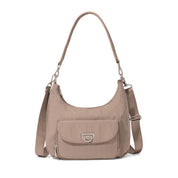 Baggallini  Coastal Flip Lock Half Moon Bag - Moonrock