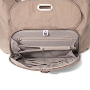 Baggallini  Coastal Flip Lock Half Moon Bag - Moonrock