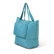 Baggallini Carryall Expandable Packable Tote - Seaside Blue