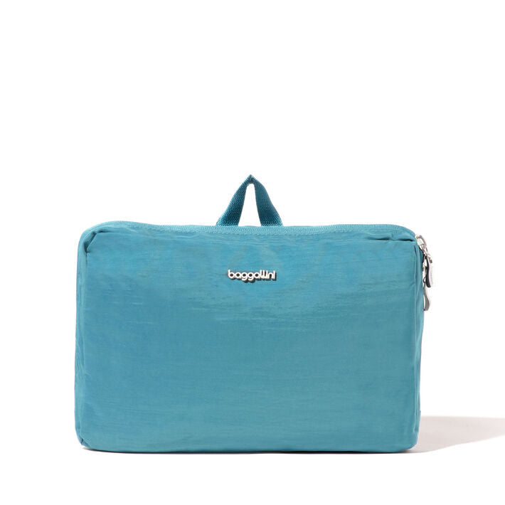 Baggallini Carryall Expandable Packable Tote - Seaside Blue