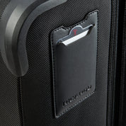 Ricardo Flight Essentials Softside Carry-On - Black, Luggage tag view