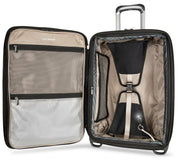 Ricardo Flight Essentials Softside Carry-On - Black, Open Interior View