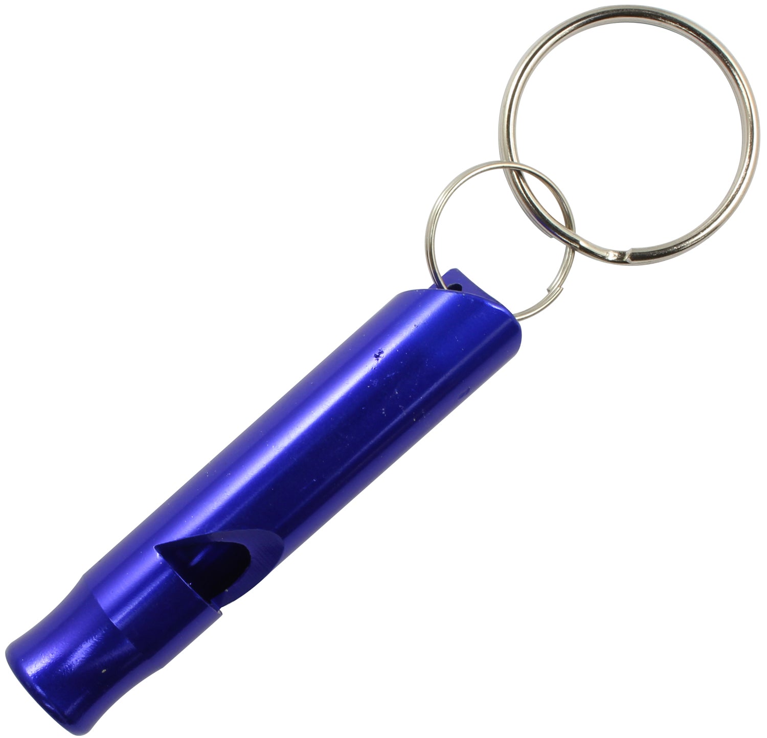 Bison Designs Cylinder Large Safety Whistle Key Ring – 6 Colors