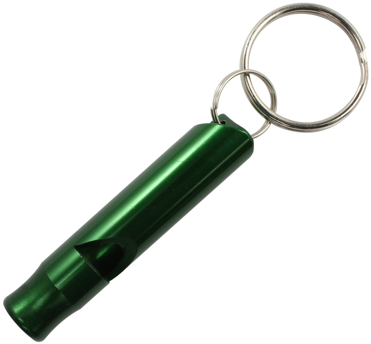 Bison Designs Cylinder Large Safety Whistle Key Ring – 6 Colors