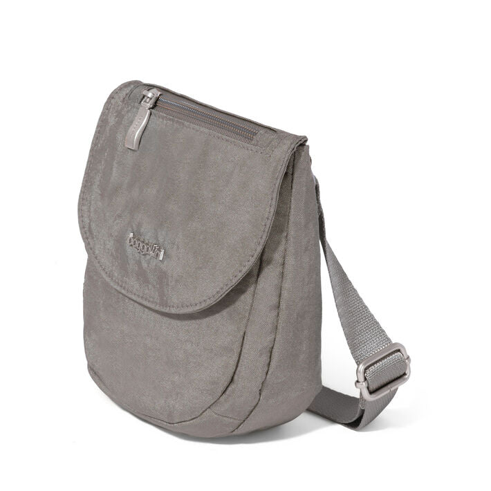 Baggallini Dash Crossbody - Sterling Shimmer