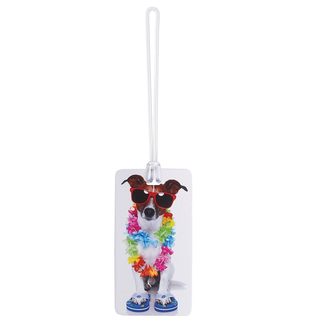 Dog_With_Lei_Luggage_Tag__