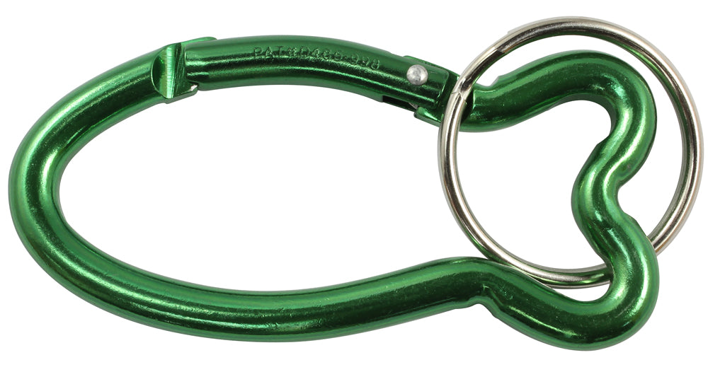 Bison Designs Mini Fish Carabiner Assorted