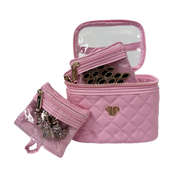 PurseN Getaway Jewelry Case - Rose Quartz