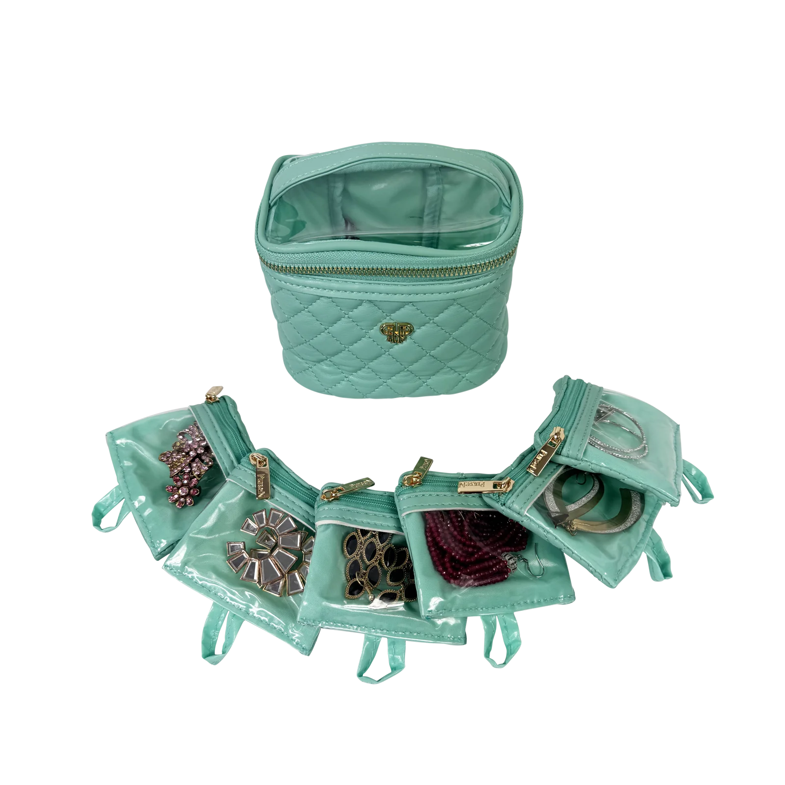 PurseN Getaway Jewelry Case - Turquoise Quartz