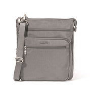 Baggallini Out And About Crossbody - Sterling Shimmer