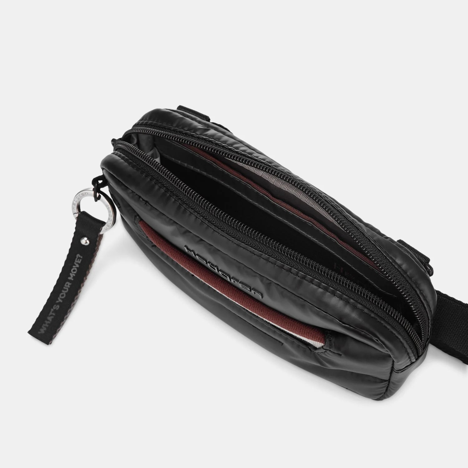 Hedgren Snug 2 in 1 Waist Bag/Crossbody - Black