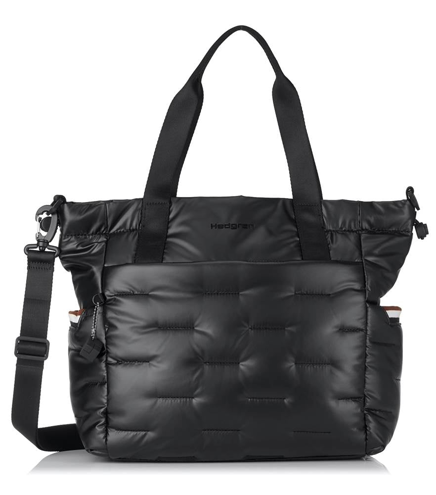 Hedgren Puffer Tote Bag - Black