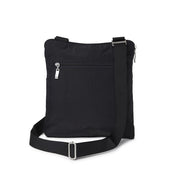 Baggallini Horizon Crossbody - Black with Sand Lining